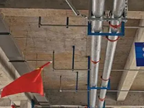 二道江管廊支架的安装方法
